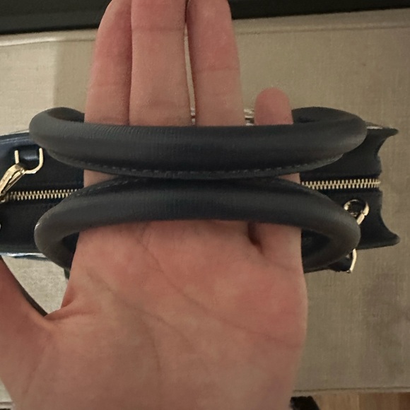 Like Brand new!! Kate Spade Madison Peacock Floral Medium Satchel - Picture 5 of 7